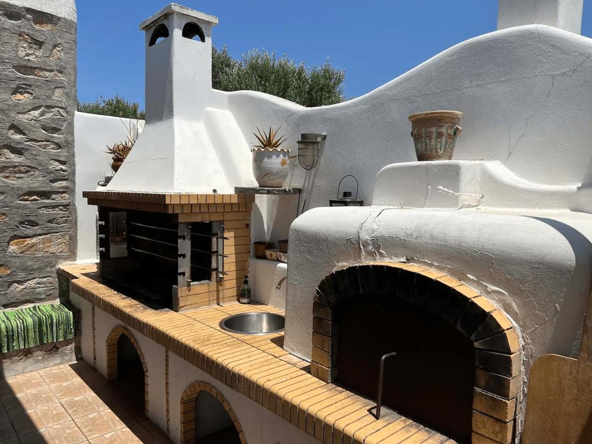 Πέτρινο Εξοχικό Σπίτι Στη Σύρο Agros  Ngoại thất bức ảnh